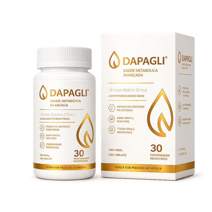 DAPAGLI dapagliflozina 10 mg — 30 comprimidos revestidos